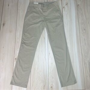 English laundry men’s chino‎ pants 30 X 34 Tan Straight, Leg Flat Front Trouser